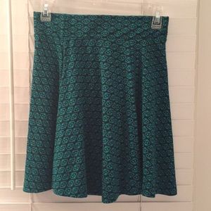 LA Hearts jersey skirt.